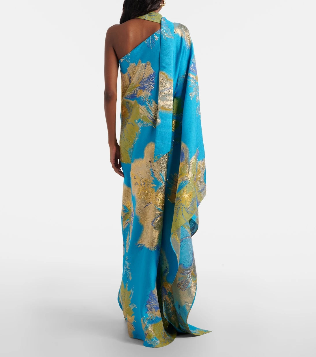 Taller Marmo - Hardison Bloom floral satin kaftan