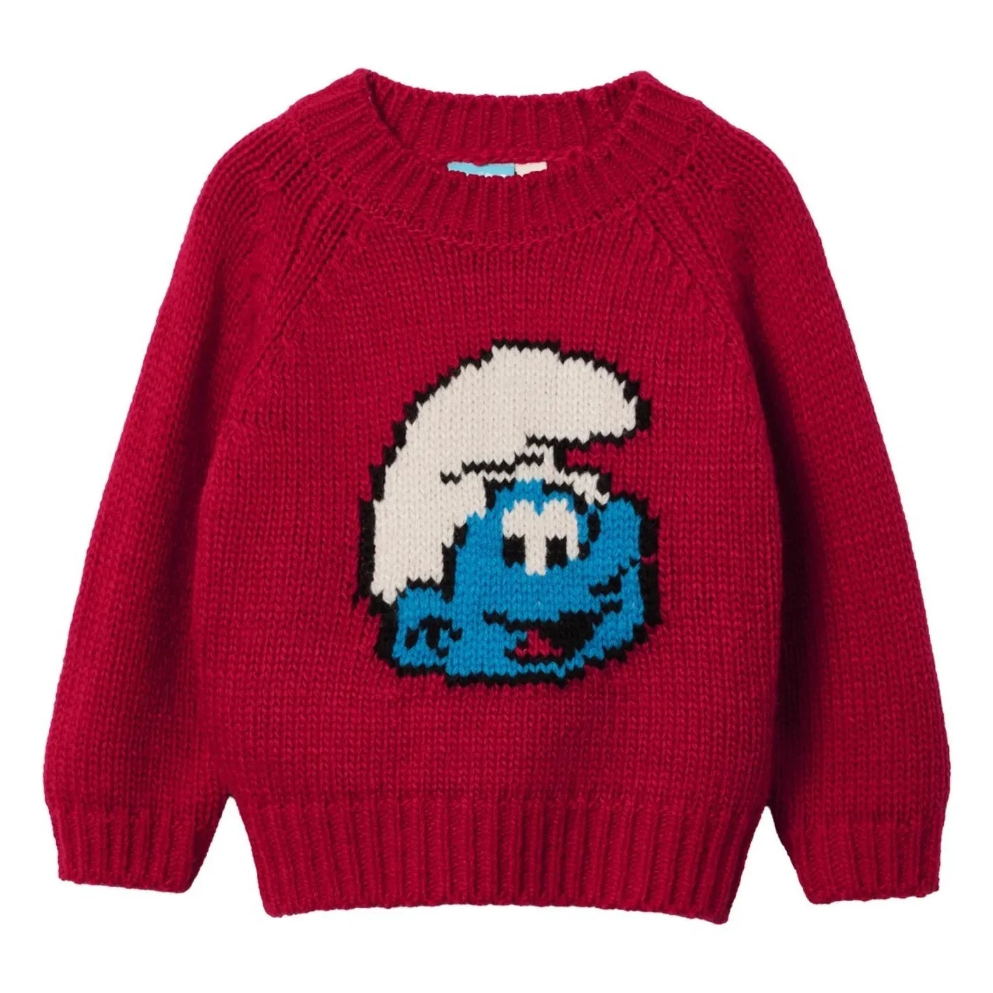 Goldie + Ace - Pullover - Goldie + Ace x Schtroumpfs | Red