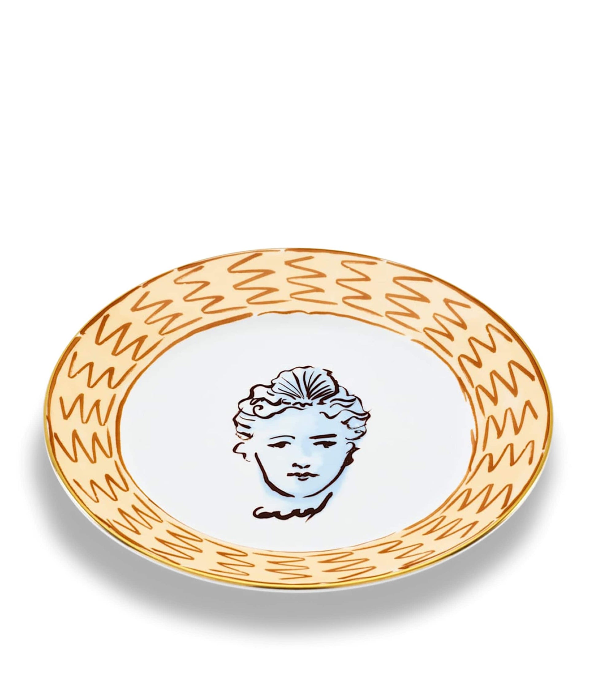 GINORI 1735 Porcelain Il Viaggio di Nettuno Plate (28cm)