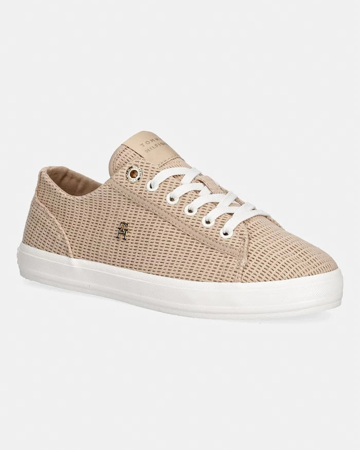 Tommy Hilfiger TH CHIC FOXING SNEAKER kadın düşük spor ayakkabı