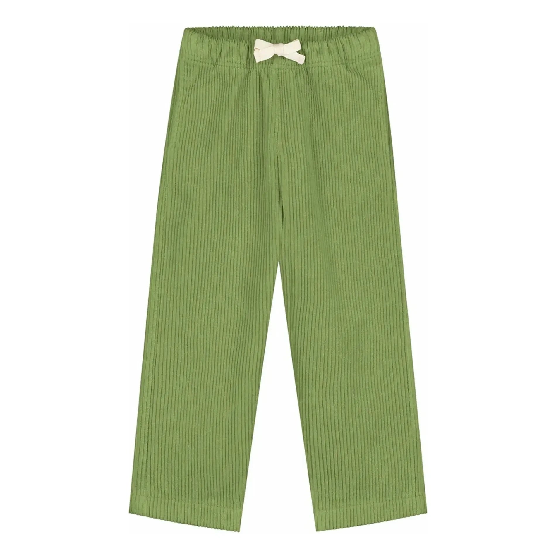 Yuki - Organic corduroy pants | Olive