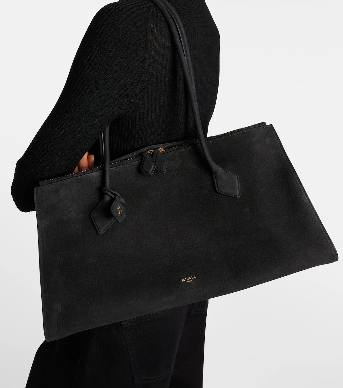 Alaïa - Le Teckel leather tote bag