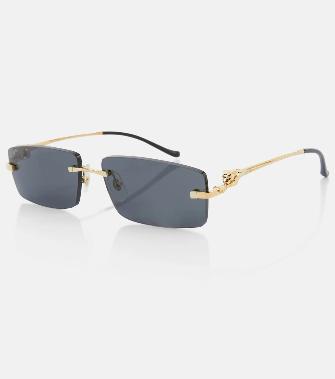 Cartier Eyewear Collection - Panthère De Cartier rectangular sunglasses