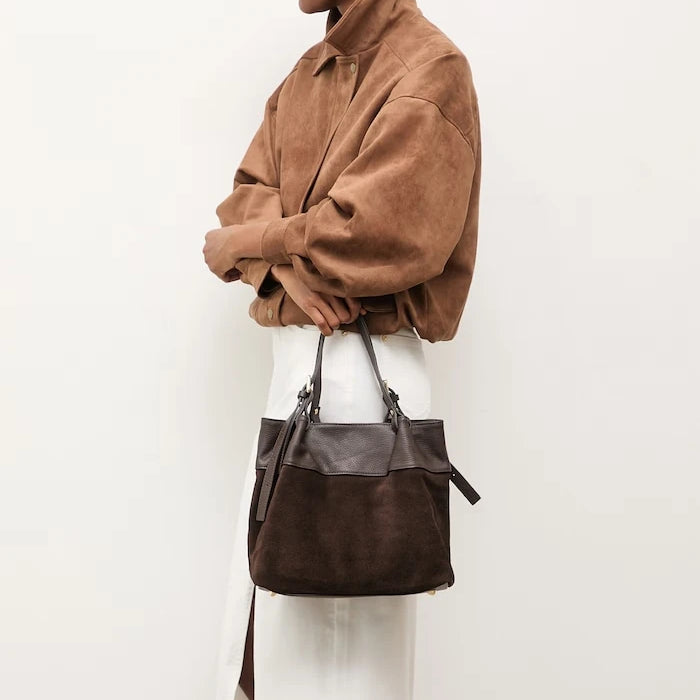 Велурена чанта Answear.LAB from the Unscripted collection