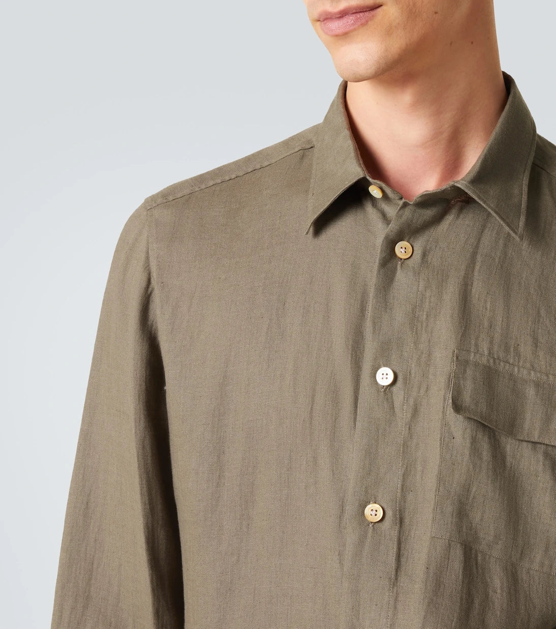 Kiton - Linen shirt