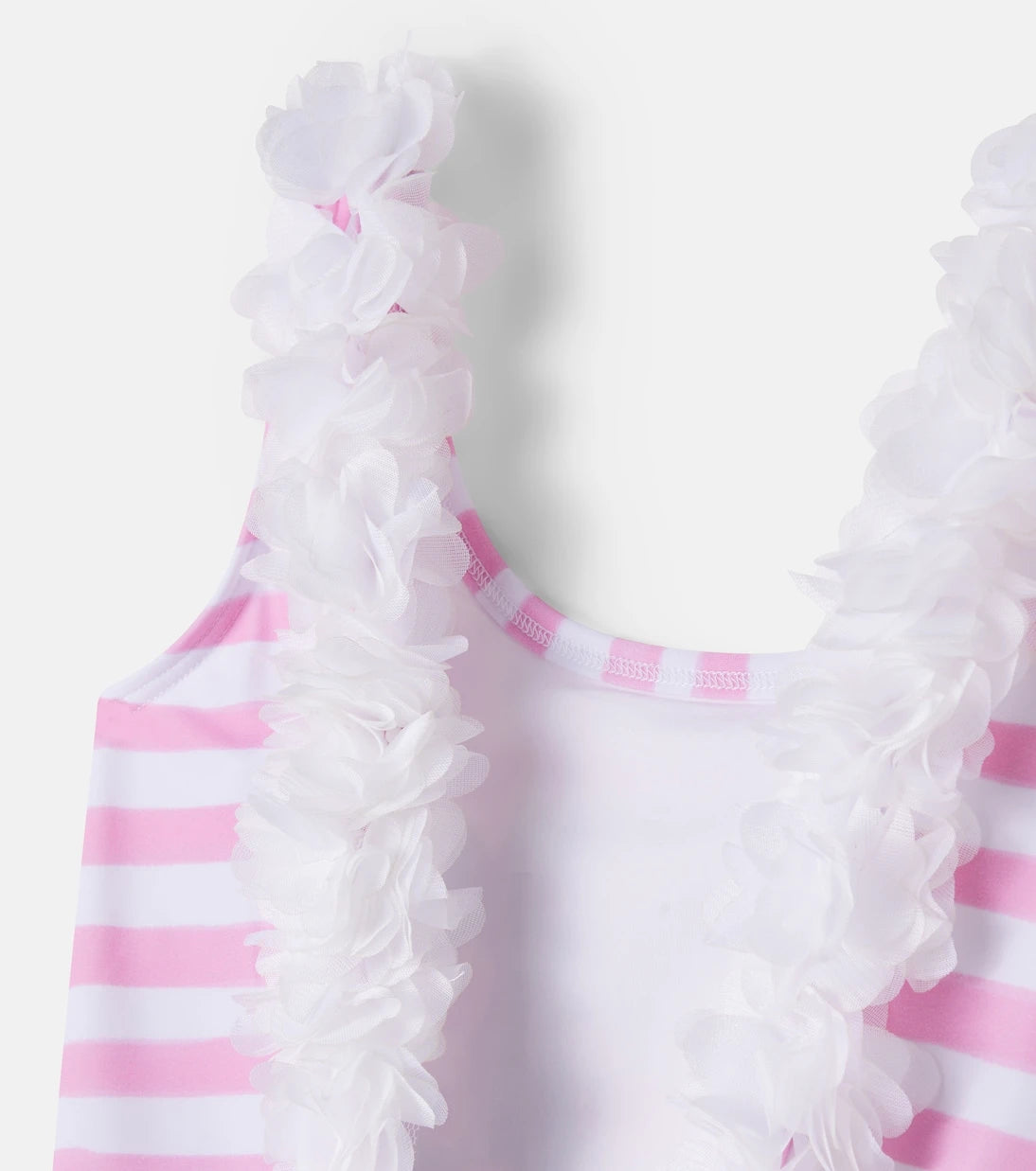 Monnalisa - x Disney® printed ruffled swimsuit