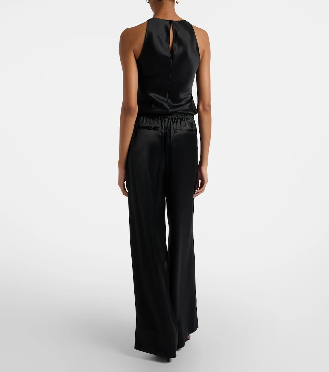 Joseph - Dijon satin wide-leg pants