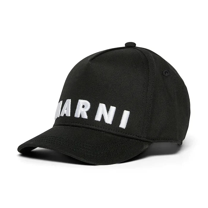 Детска памучна шапка с козирка Marni MF38U HAT