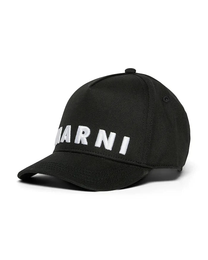 Детска памучна шапка с козирка Marni MF38U HAT