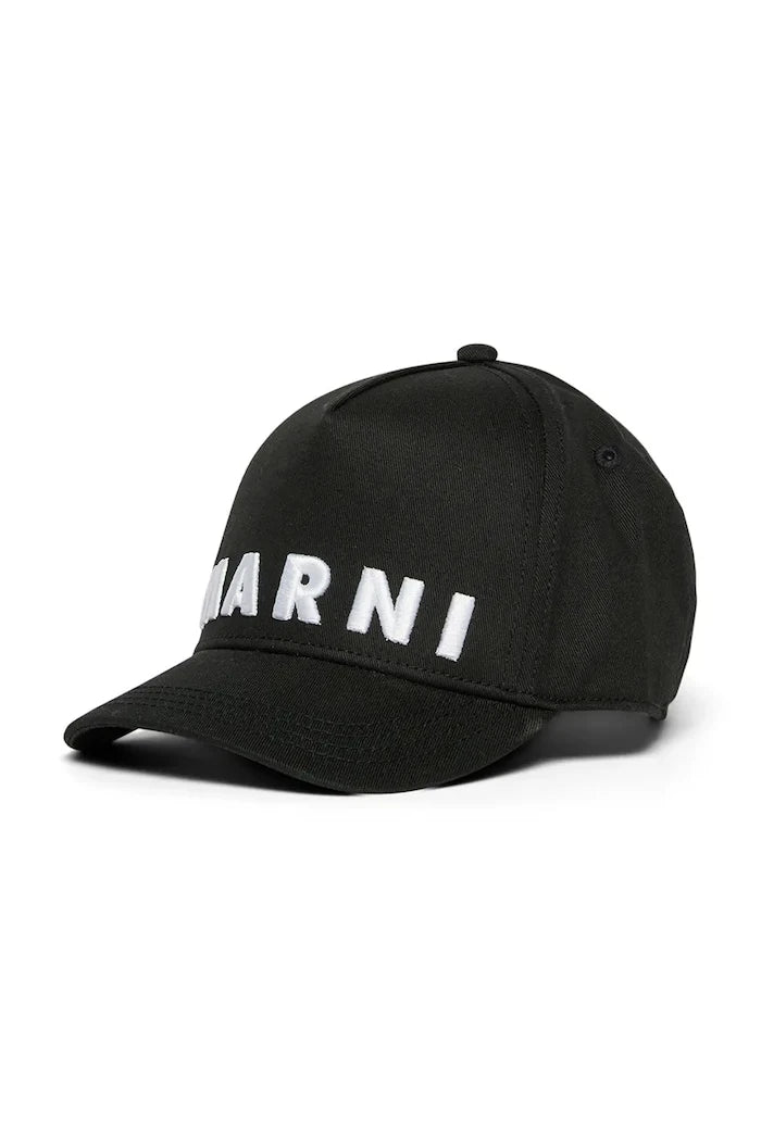 Детска памучна шапка с козирка Marni MF38U HAT