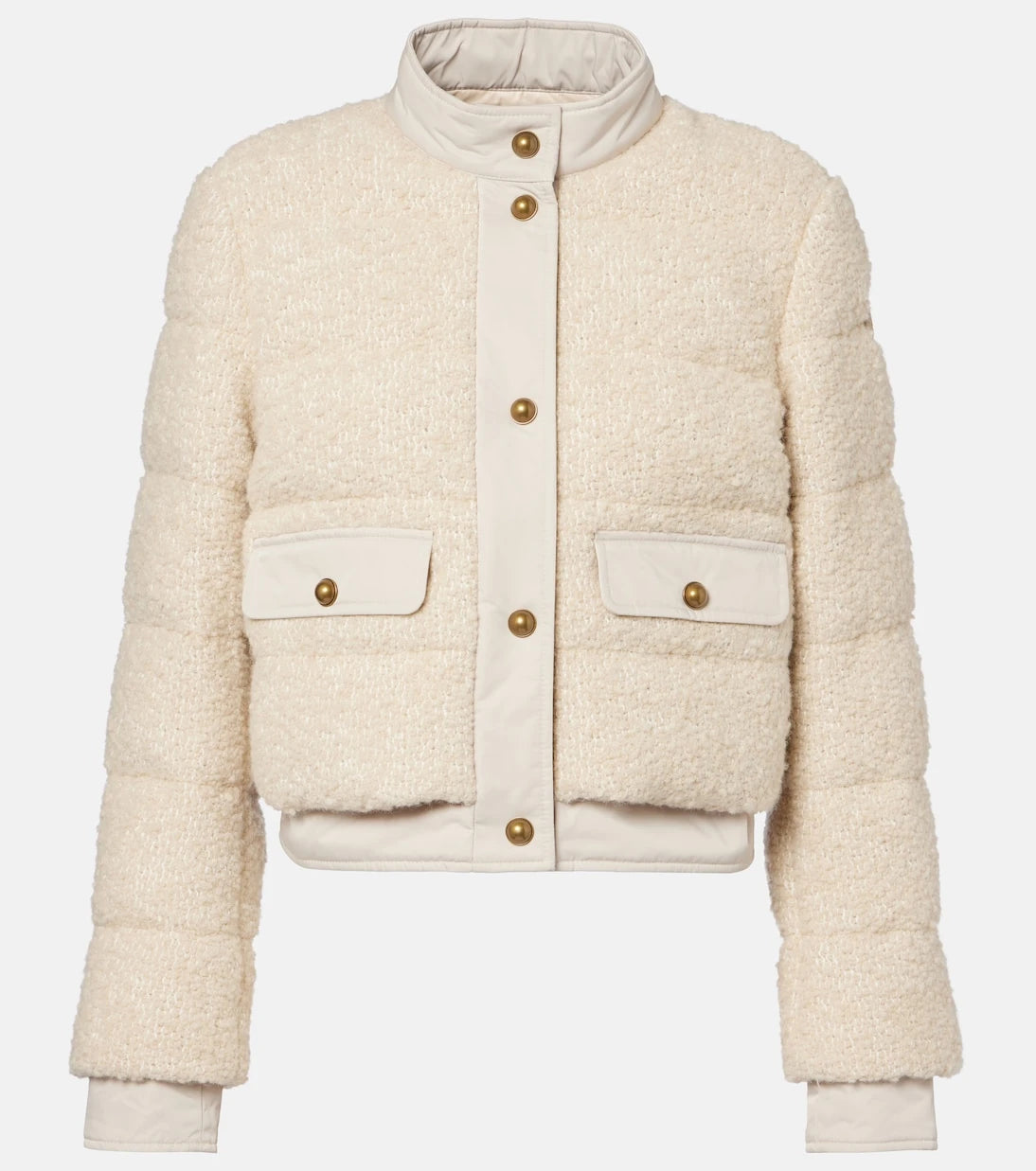 Moncler - جاكيت Blandy المبطّن من التويد