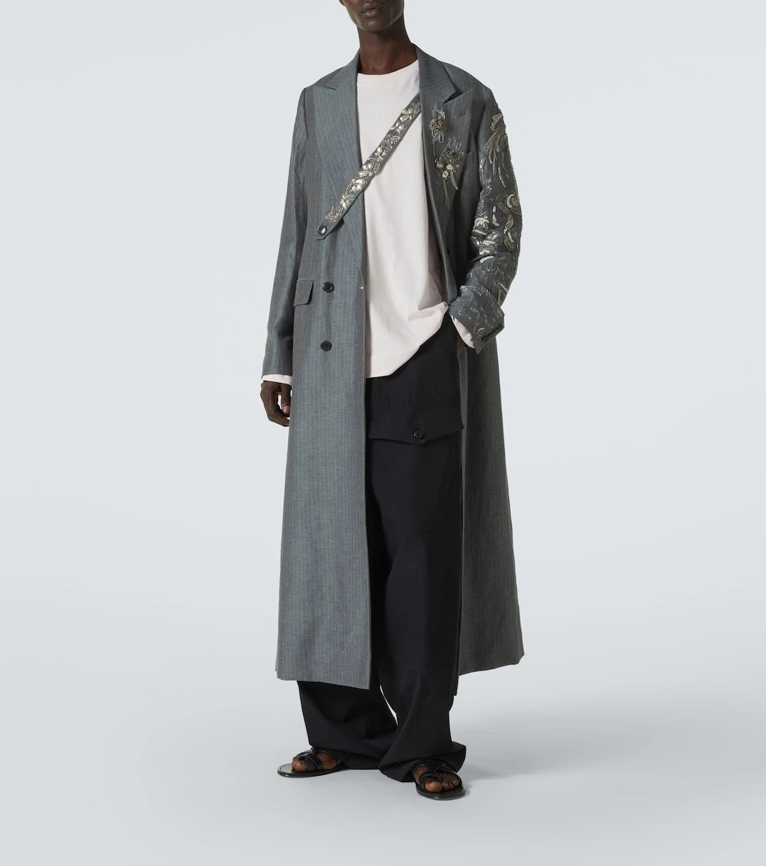 Dries Van Noten - Wool sweatpants