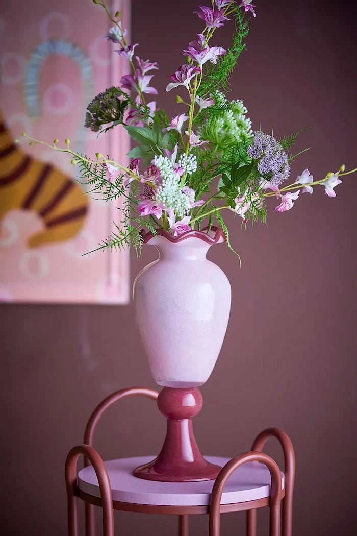 Декоративна ваза Bloomingville Frills 14 x 34 cm
