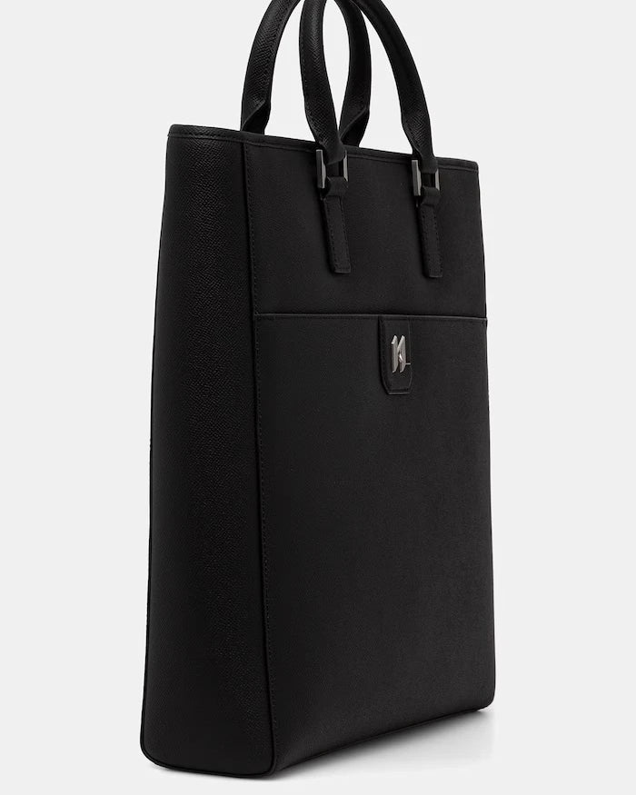 Karl Lagerfeld чанта мъжка от кожа K/MONOGRAM