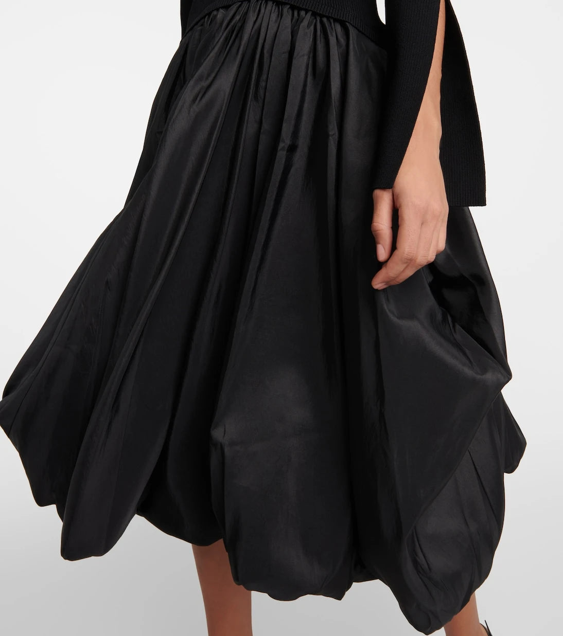Simkhai - Kenlie taffeta-trimmed midi dress