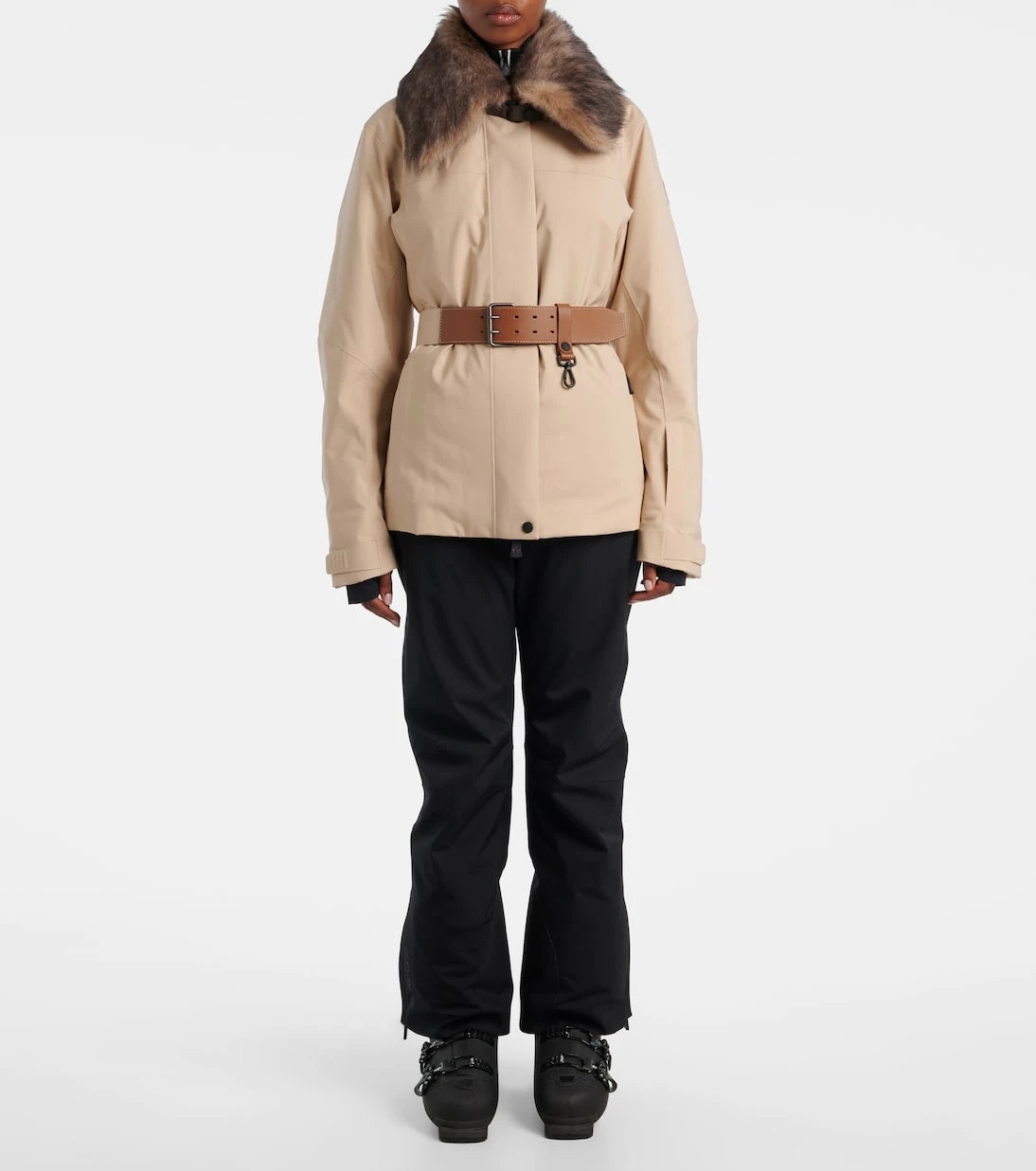 Moncler Grenoble - Vizelles shearling-trimmed down jacket