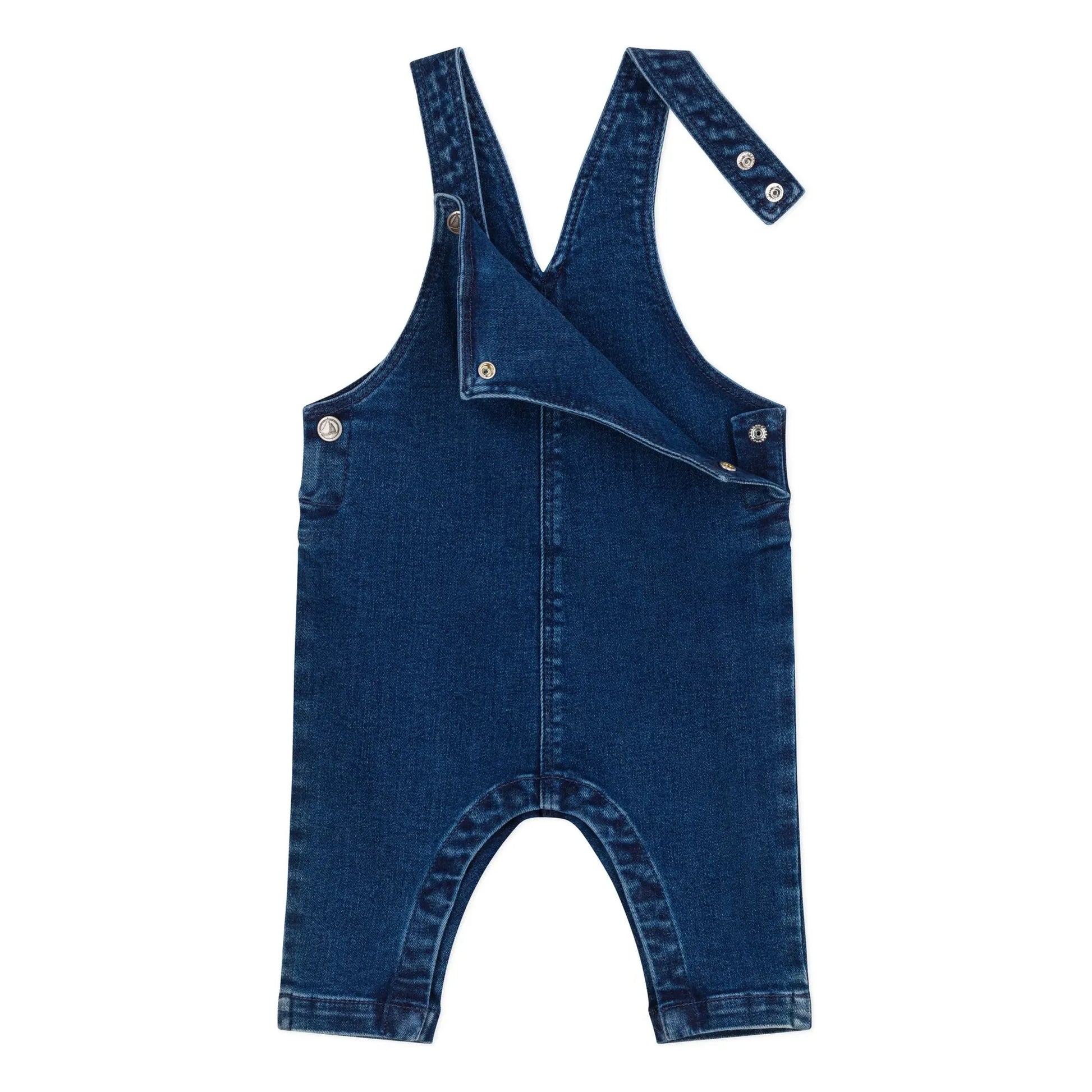 Petit Bateau - Denim overalls | Denim blue