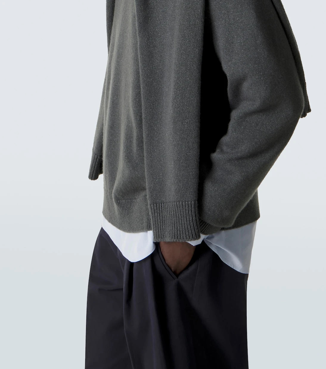 The Row - Memphis cashmere and linen sweater