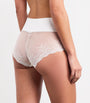 Lace Undie-Tectable Hipster Briefs POWDER