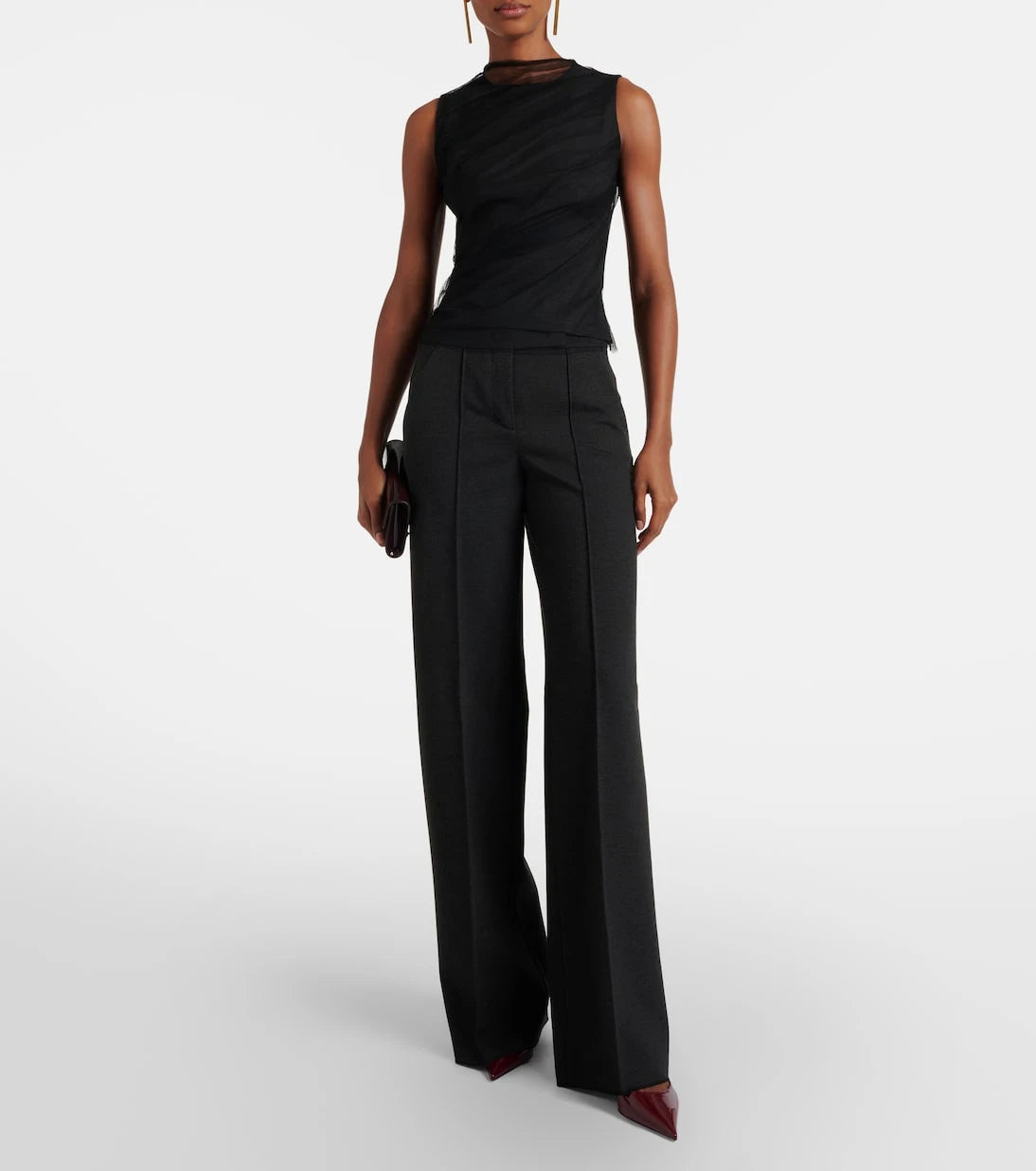 Dorothee Schumacher - Draped tulle top