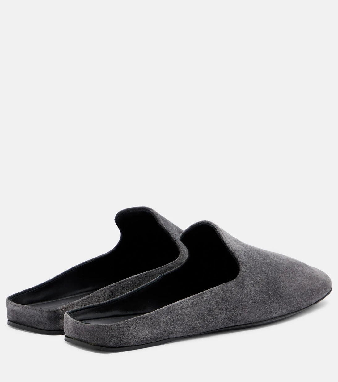 Max Mara - Logo suede mules