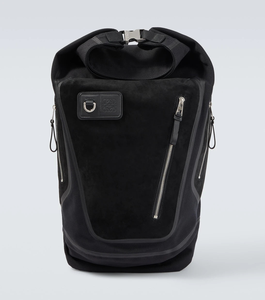 Loewe - Flex canvas and suede backpack