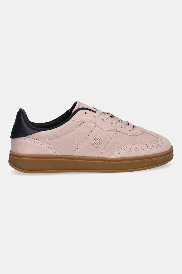 Велурени маратонки Tommy Hilfiger TH HERITAGE SNEAKER