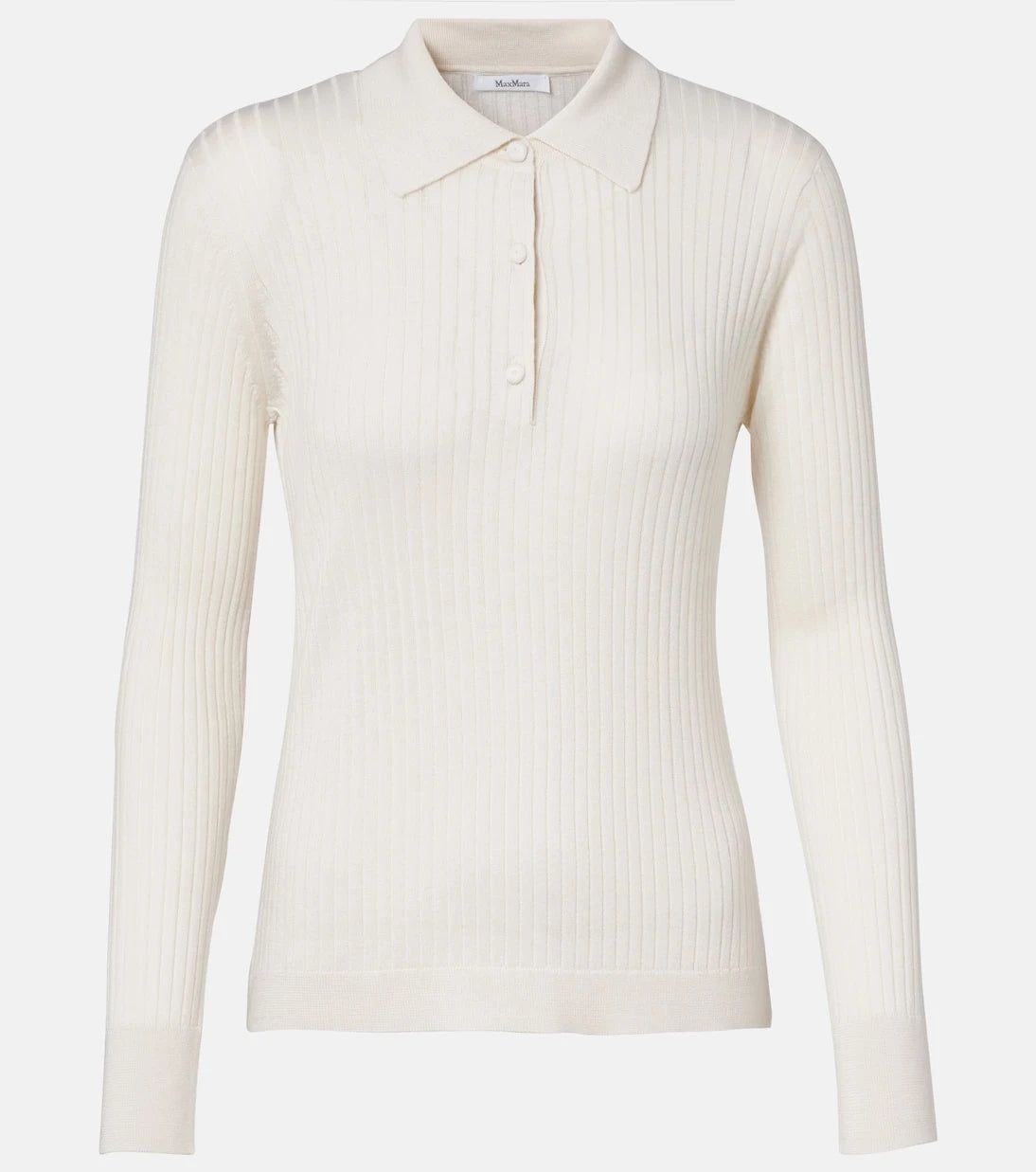 Max Mara - Gitano cashmere and silk polo sweater