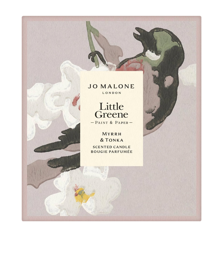 Jo Malone London x Little Greene Special Edition Myrrh & Tonka Scented Candle (200g)