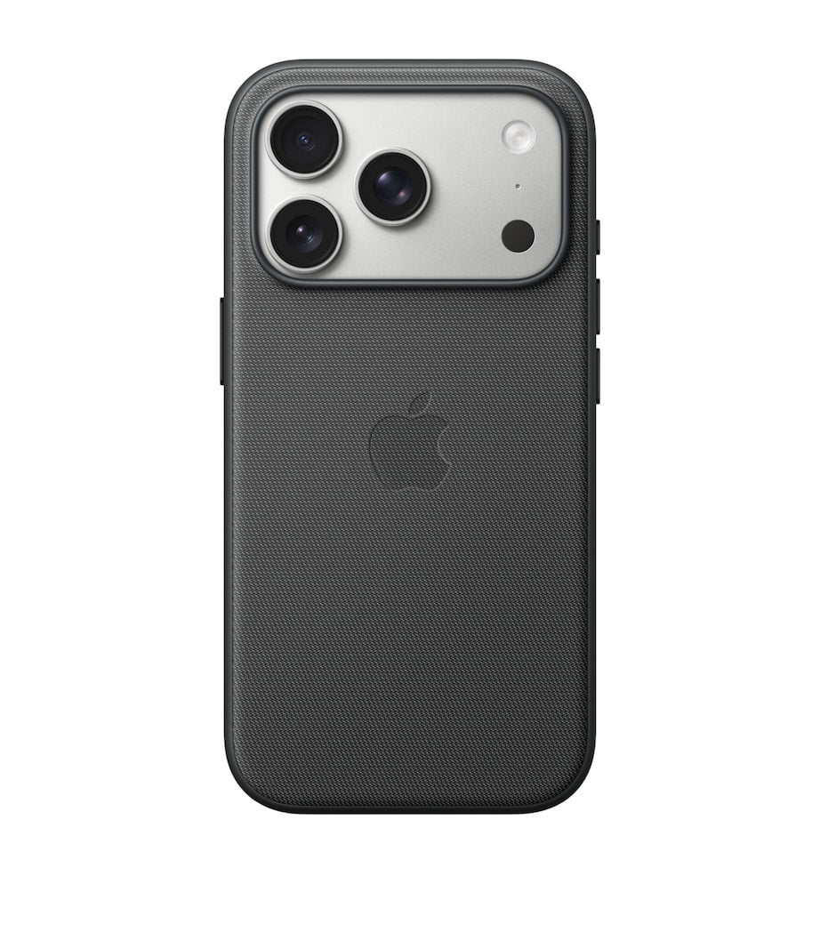 Black TechWoven iPhone 17 Pro Max MagSafe Case