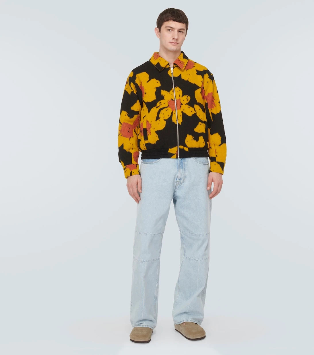 The Elder Statesman - Senna wool and cashmere bomber jacket