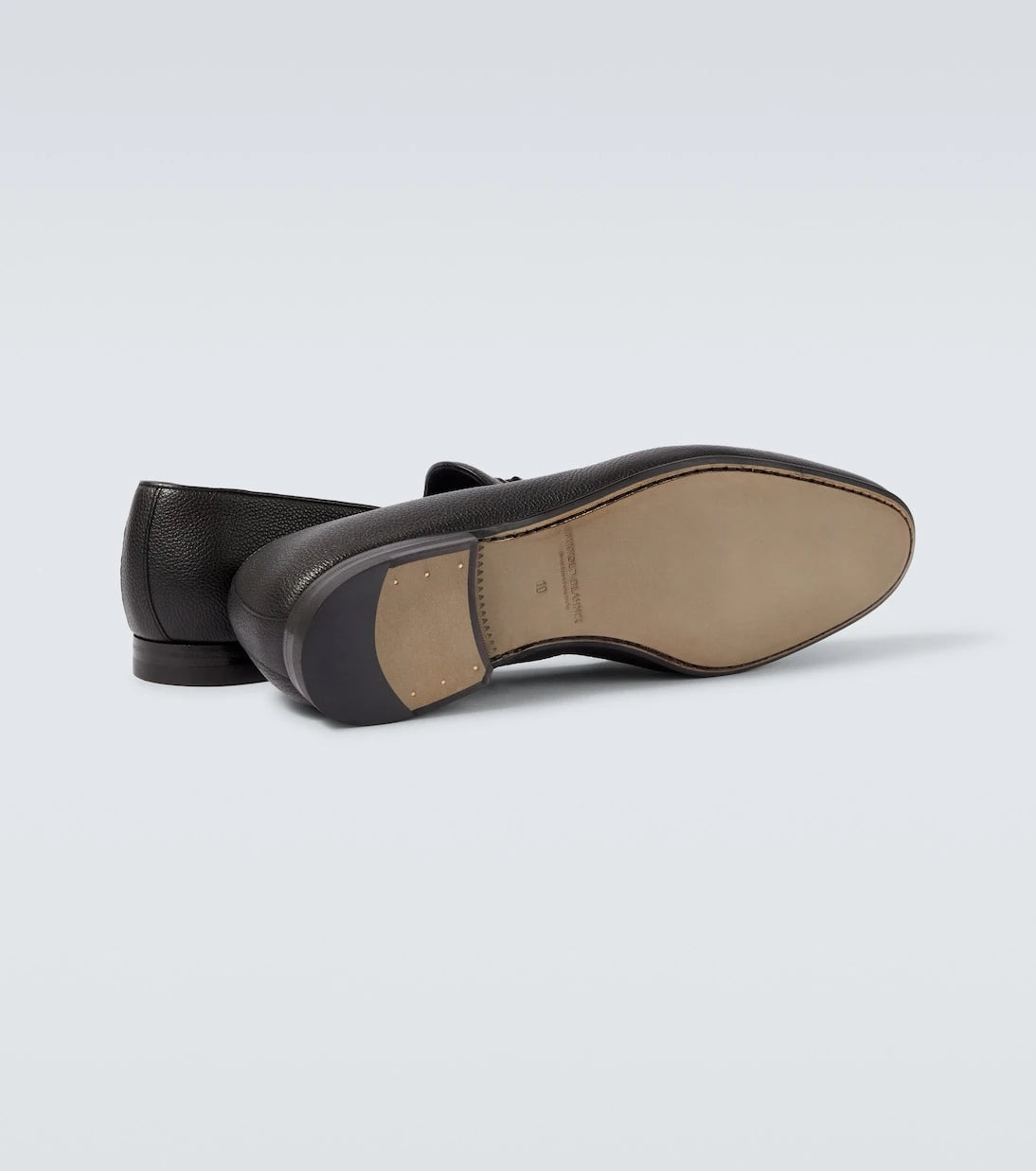 Manolo Blahnik - Lennox leather loafers