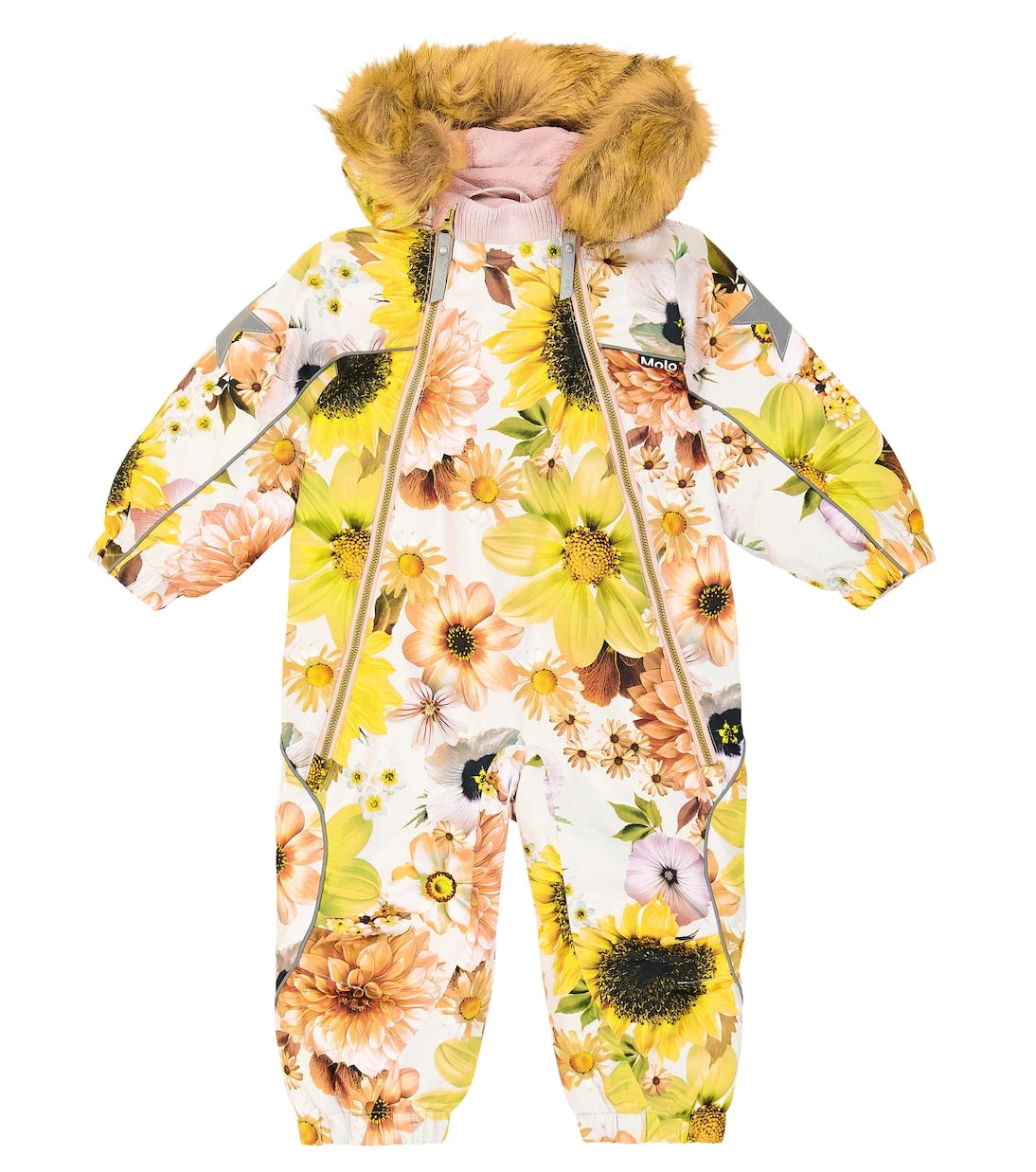 Molo - Baby Pyxis floral snowsuit