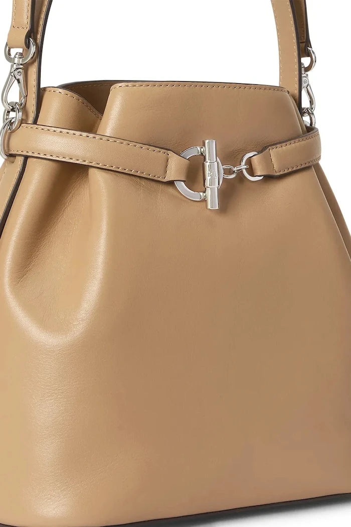 Lauren Ralph Lauren uzun saplı kadın deri çanta
