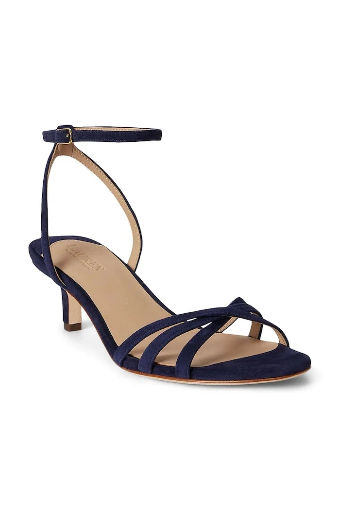 Lauren Ralph Lauren Süet Sandalet Kendyl Kttn