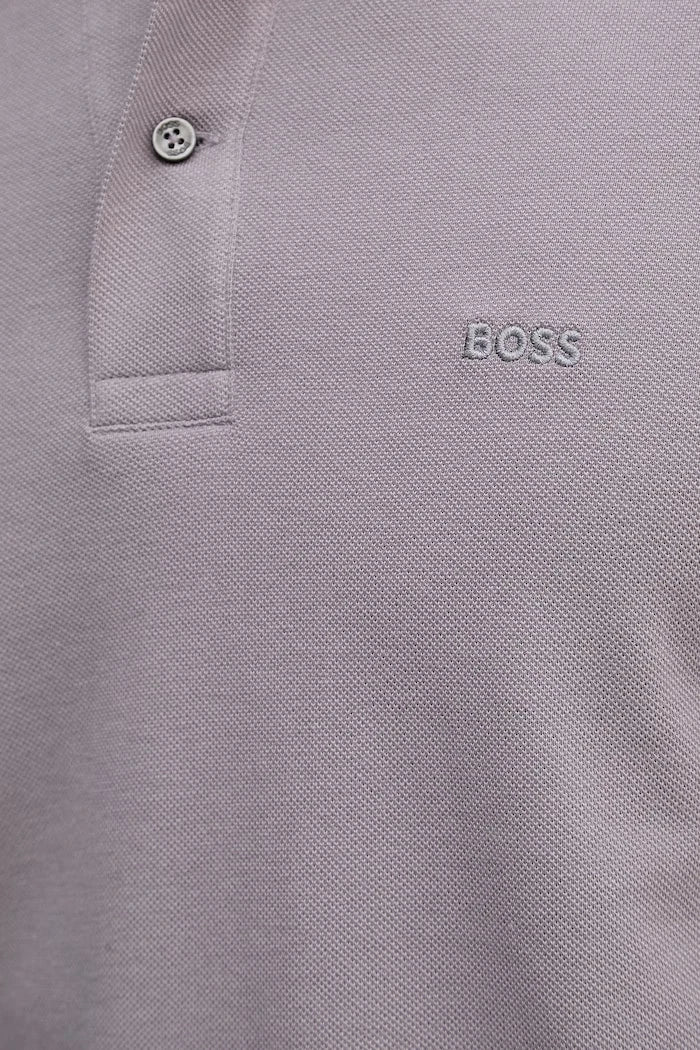 BOSS erkek pamuklu yakalı tişört Pallas