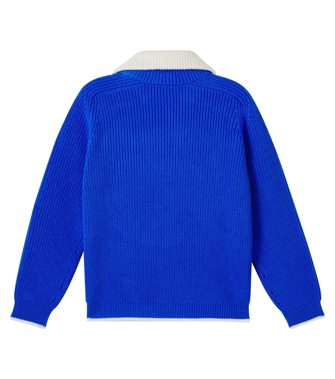 Gucci Kids - Logo jacquard wool polo sweater
