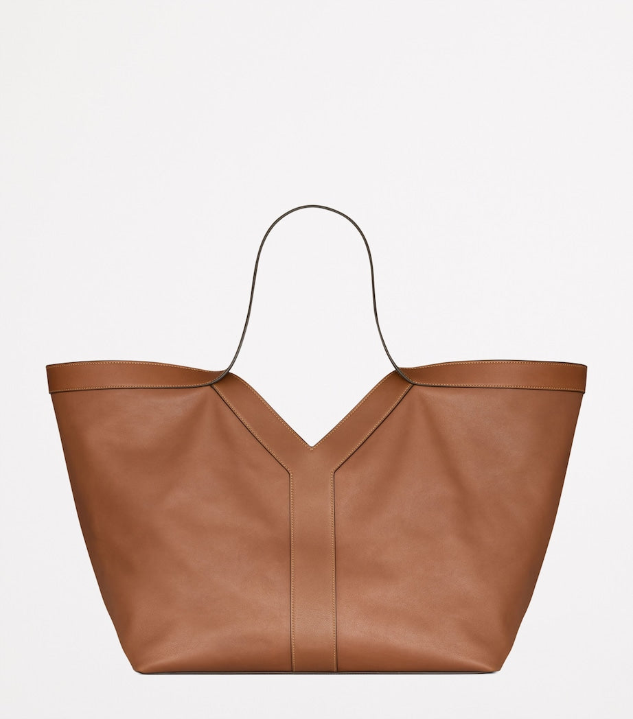 Saint Laurent Leather Y Tote Bag