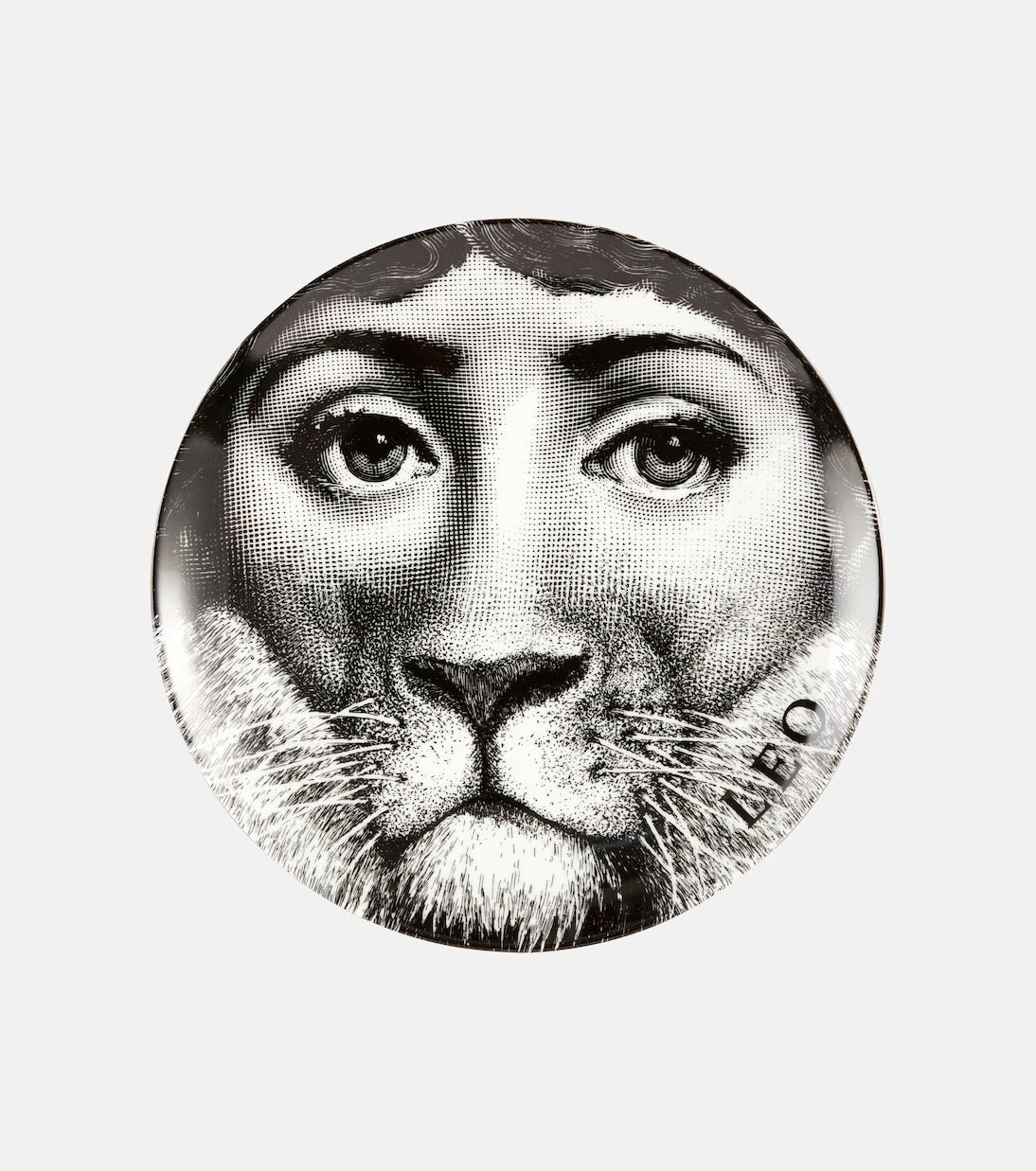 Fornasetti - صحن حائط Leo Tema E Variazioni N.352