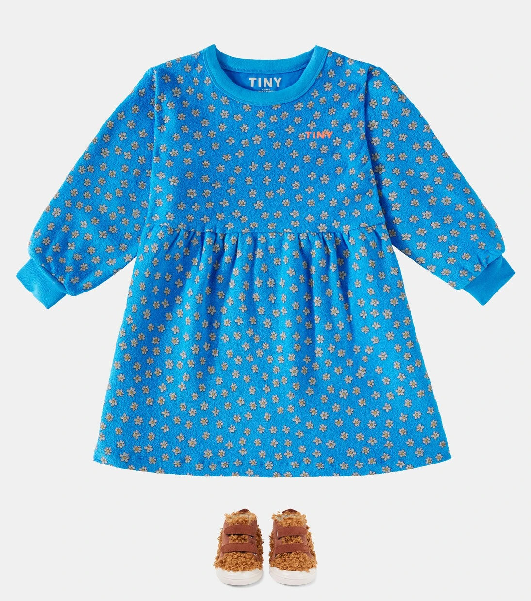 Tinycottons - Daisies cotton terry dress