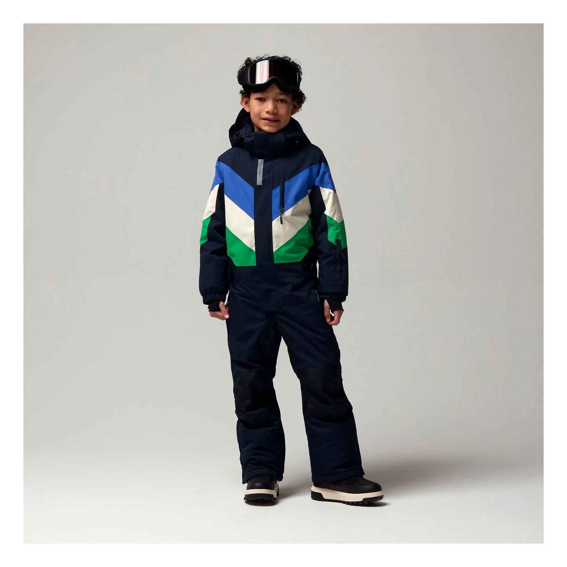 Gosoaky - Lazy Lama Waterproof Ski Suit | Navy blue