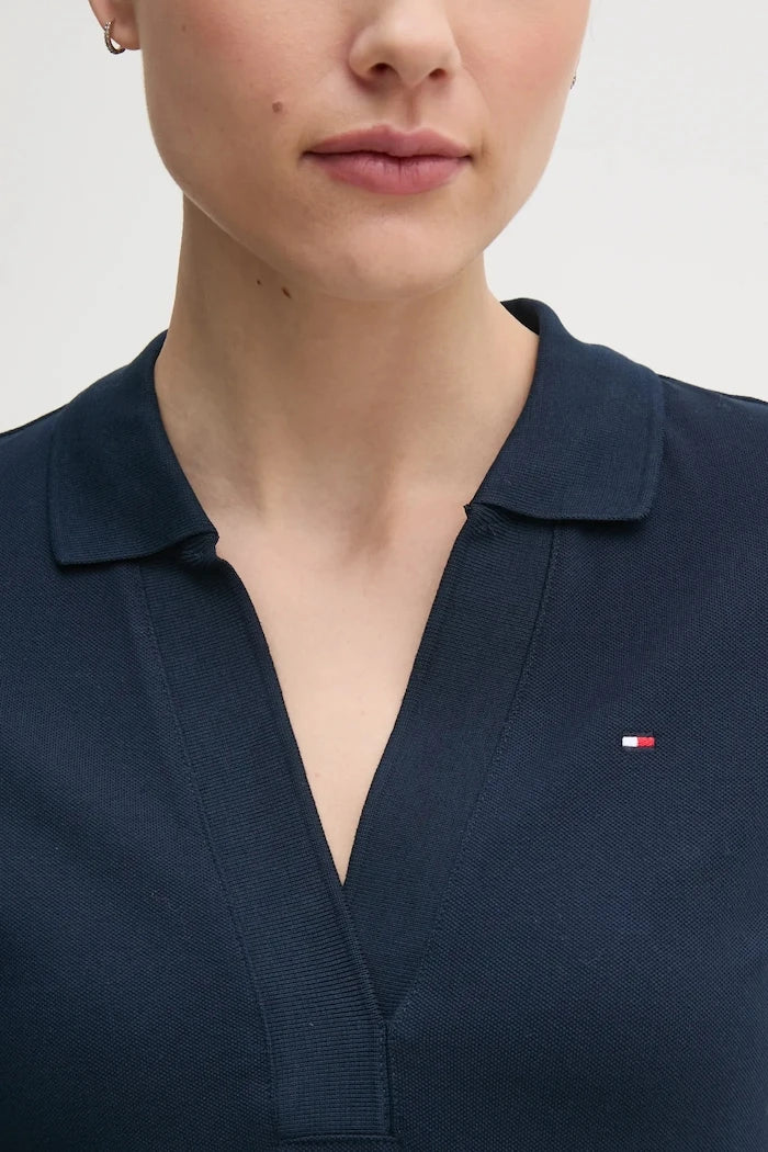Tommy Hilfiger pamuk ve elastan elbise