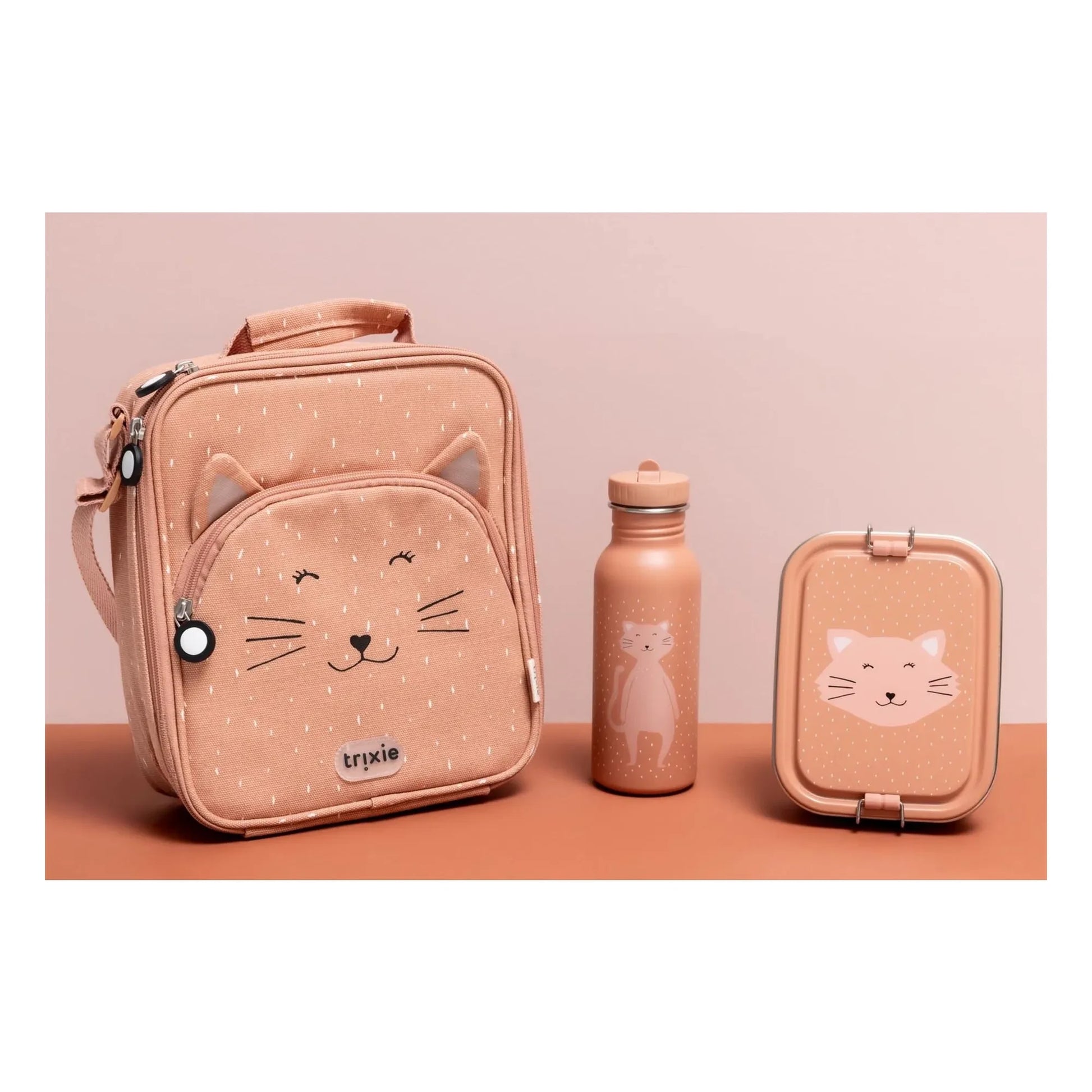 Trixie - Mrs. Cat Insulated Lunch Bag | Pink
