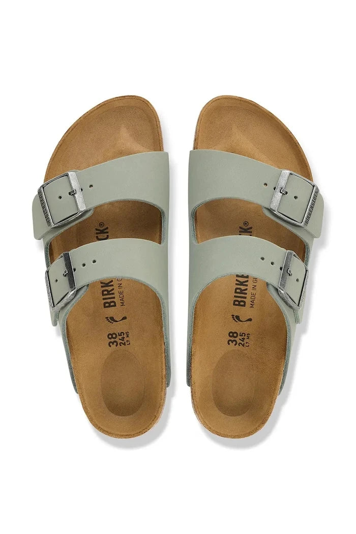 Birkenstock чехли от кожа Arizona Oiled Leather