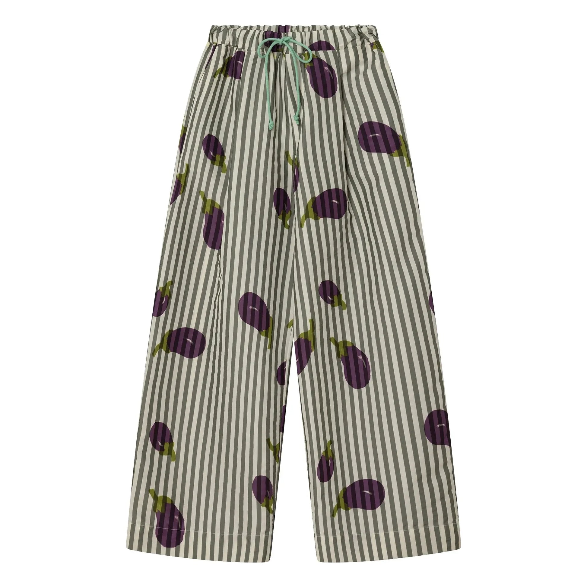 Dr Bloom - Beso Striped Pants | Khaki
