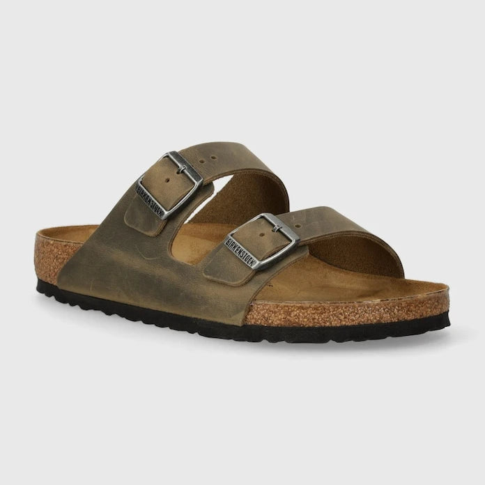 Чехли от набук Birkenstock Arizona