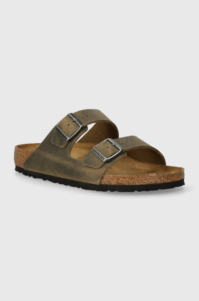 Чехли от набук Birkenstock Arizona