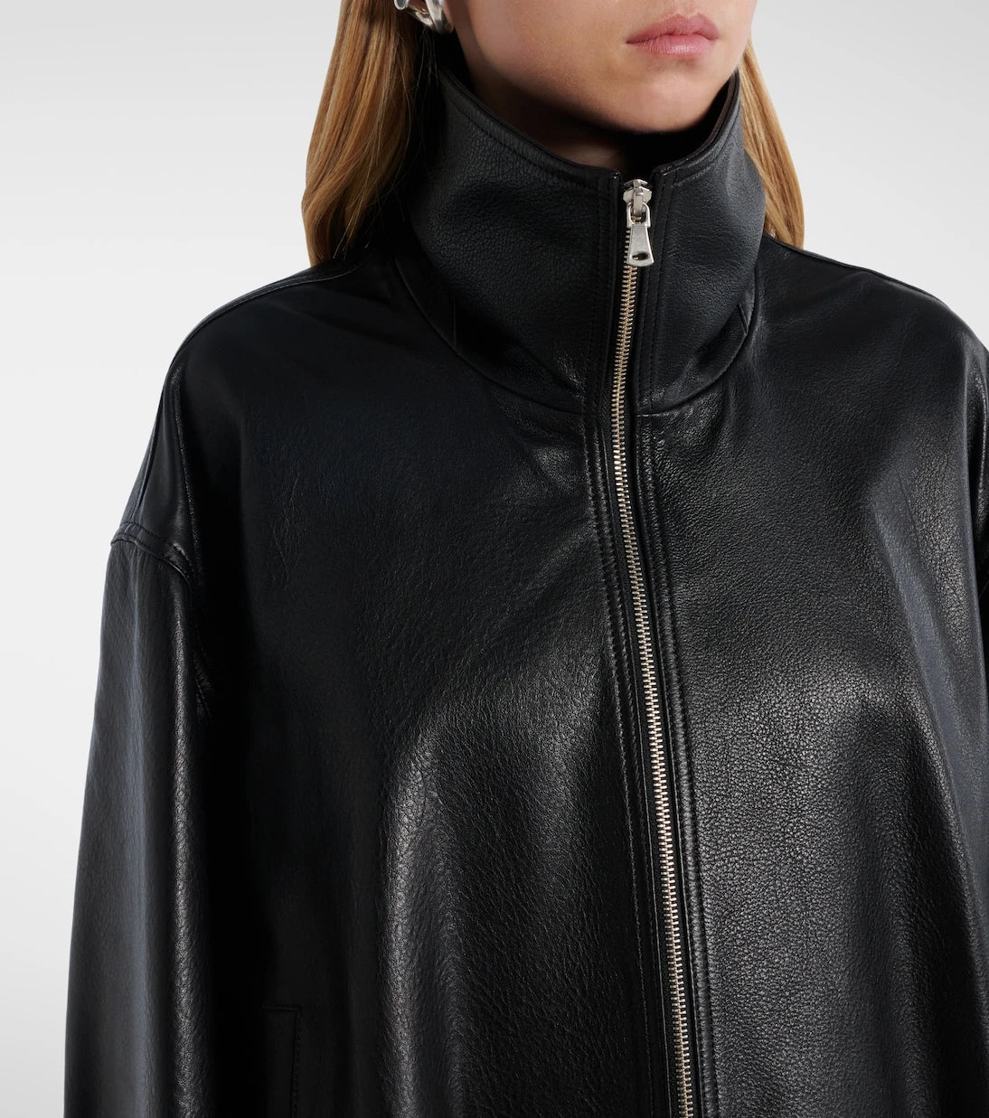 Nour Hammour - Elisse leather jacket