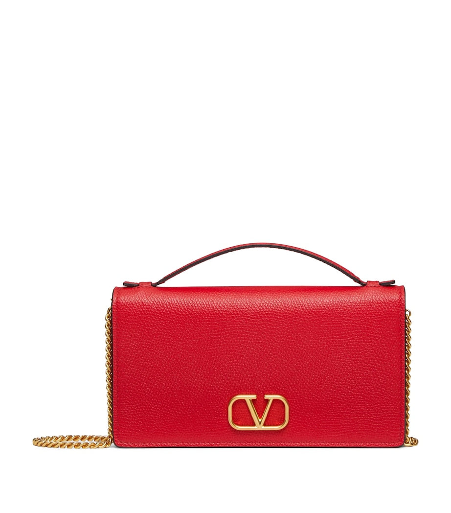 Valentino Garavani Calf Leather Shoulder Bag