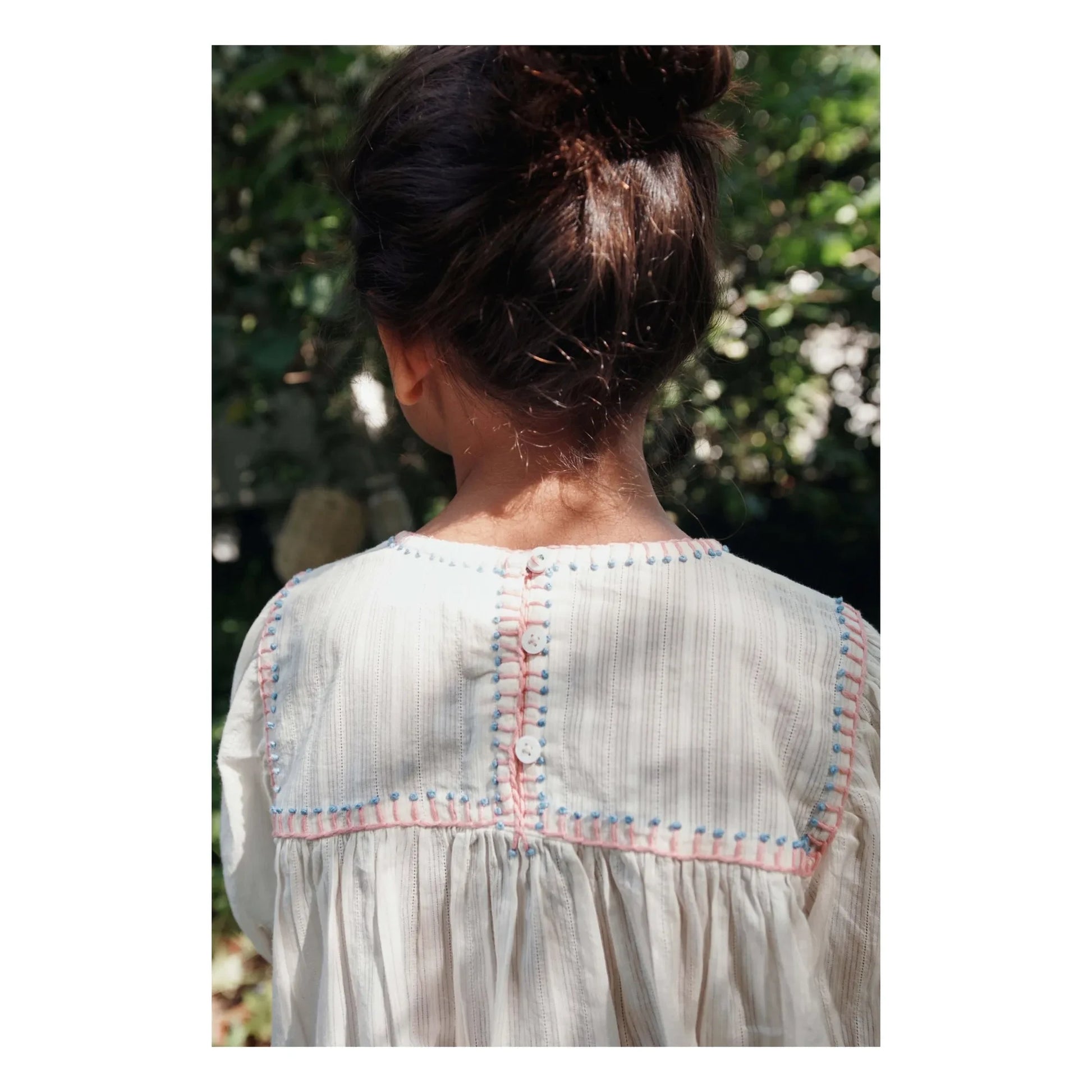 Emile et Ida - Embroidered blouse | Cream